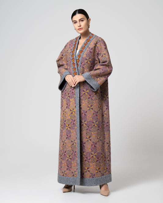 Ember Lace Elegance Abaya